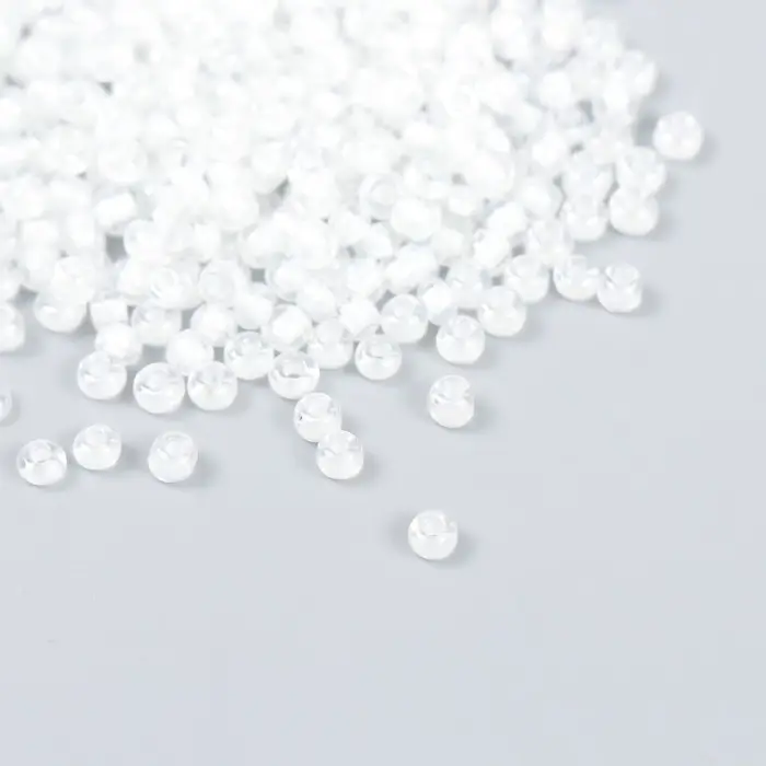 Бисер  Бисер "Zlatka" 08/0, 3 мм, 10 г 0201 белый