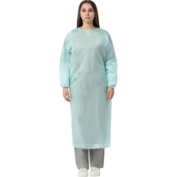 Халат хирург. стер., L (50-52), Стандарт+, (пл 40,&nbsp;смс) 1шт./уп