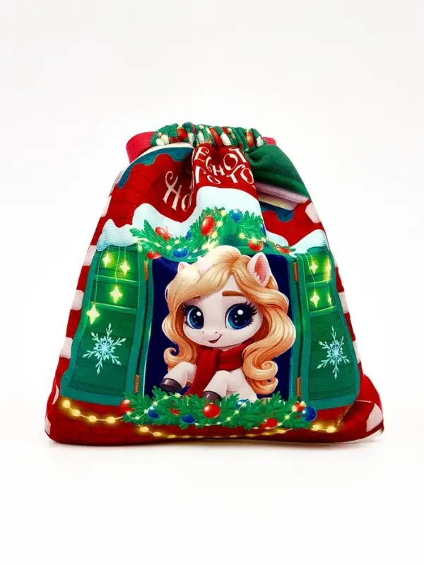 Мешок подарочный детский «Чудесного года»лошадь, 35×30 см Мешок подарочный детский «Чудесного года»лошадь, 35×30 см