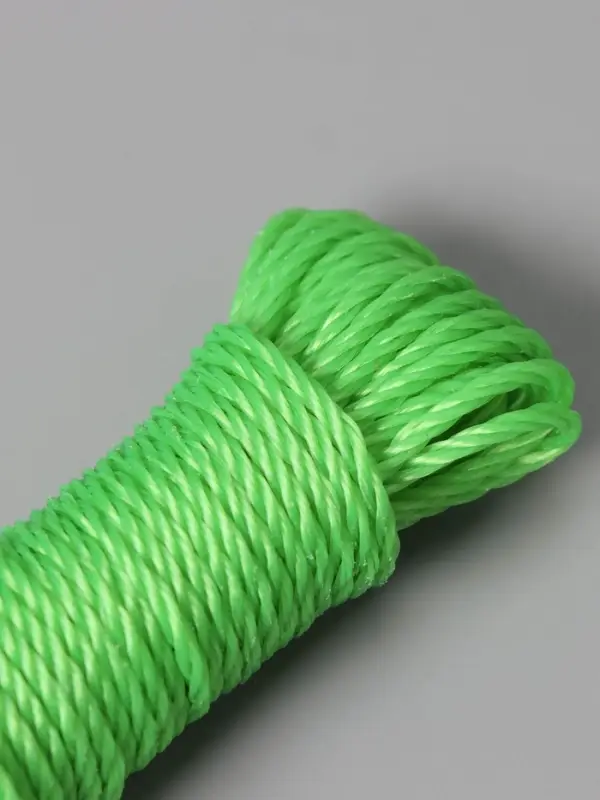 Верёвка бельевая Доляна, d=2.5 мм, длина 10 м, МИКС