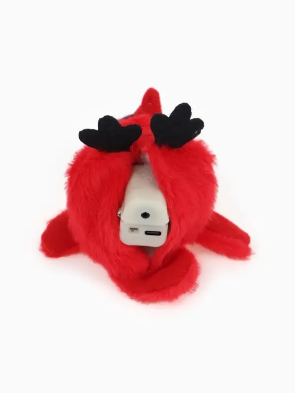 Интерактивная игрушка для животных, красная