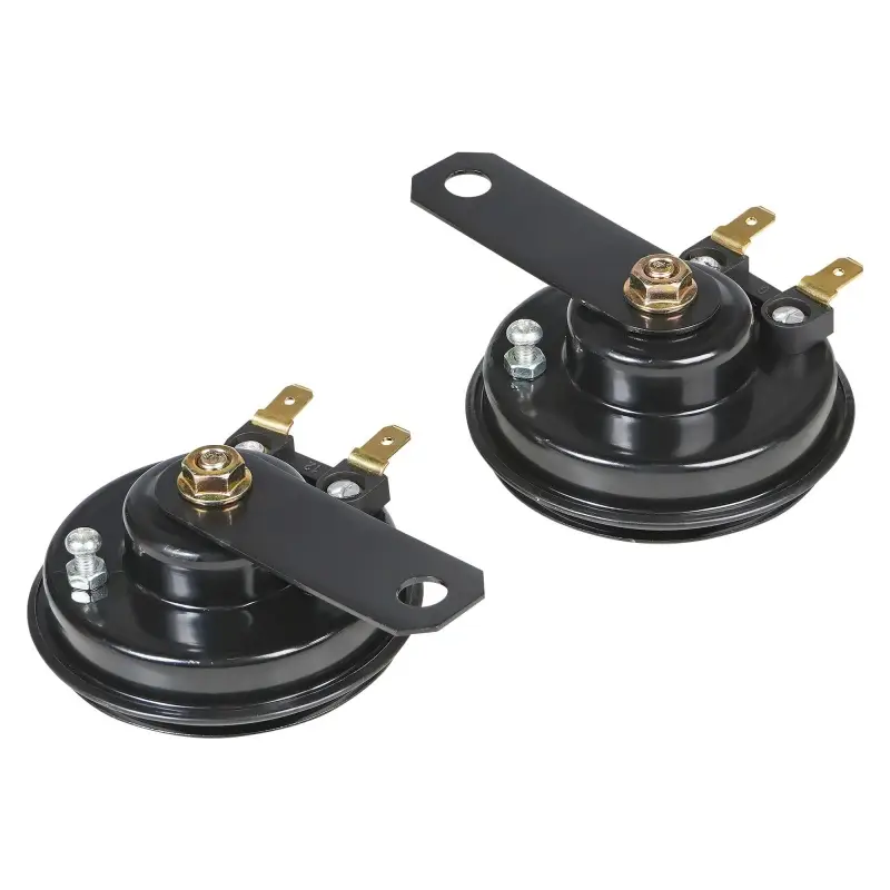Сигнал звуковой дисковый 72мм 350/420Гц 118дБ 12В LOW/HIGH, кмпл. 2 шт.