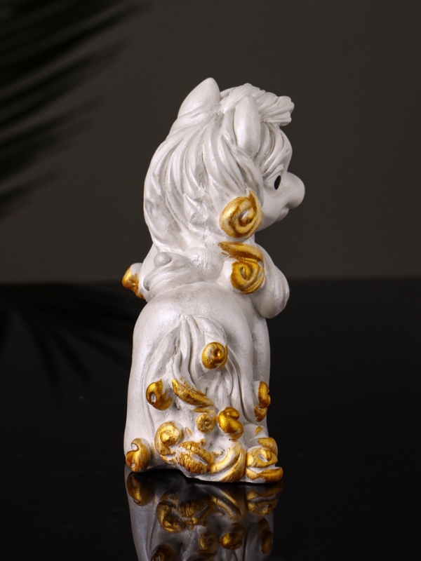 Статуэтка  Статуэтка "Пони Красотка" 10х7х5 см, перламутр