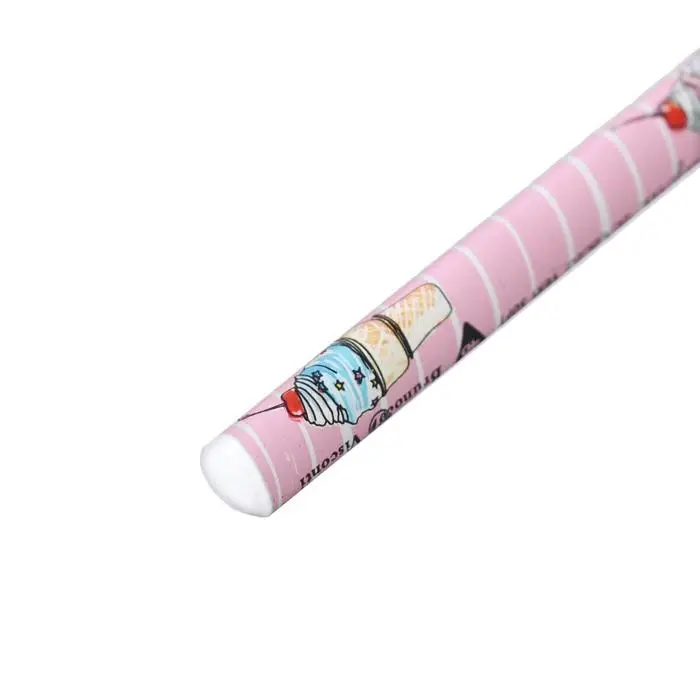 Карандаш чернографитный 3,5 мм Happy Graphix Jumbo "Сахарный рожок" , 4B, трёхгранный