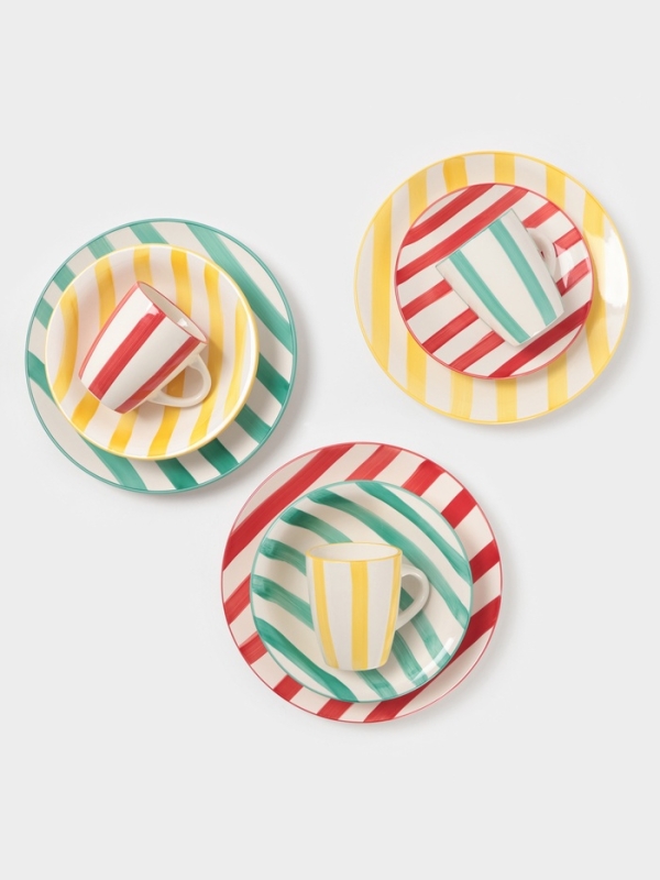 Кружка Доляна "Райе" 360мл, 13х9.10,5, цвет красный