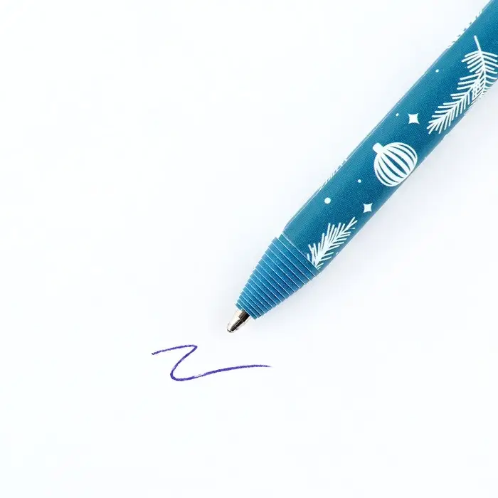 Ручка-эко шариковая, синяя паста, 1.0 мм «Новый год: Сказочной зимы» Ручка-эко шариковая, синяя паста, 1.0 мм «Новый год: Сказочной зимы»