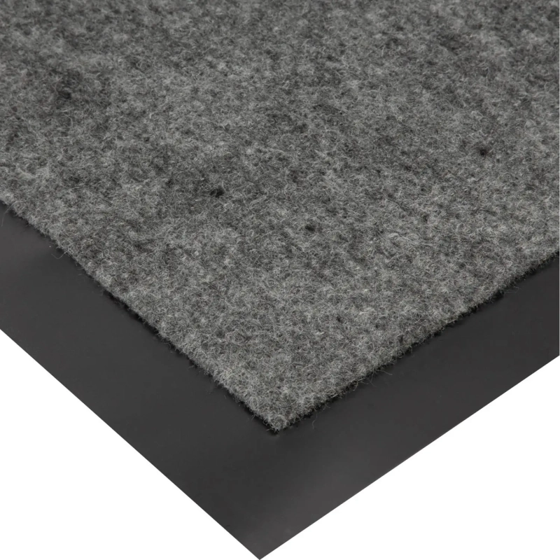 Коврик входной влаговпитывающий 50х80 см серый