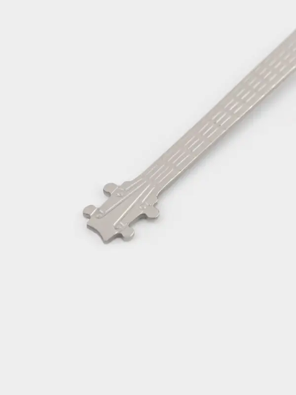 Ложка десертная из нержавеющей стали Magistro &laquo;Гитара&raquo;, длина 12 см, цвет серебряный