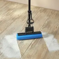 VETTA Швабра ПВА Эконом стальная ручка 110см, один ряд роликов, арт. PO06