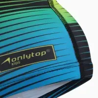 Шапочка для плавания детская ONLYTOP Swim, тканевая, обхват 46-52 см