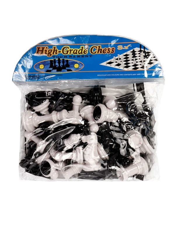 Шахматы 50 х 50 см, король h-9.8 см, d-4.2 см, фигуры пластик Шахматы 50 х 50 см, король h-9.8 см, d-4.2 см, фигуры пластик