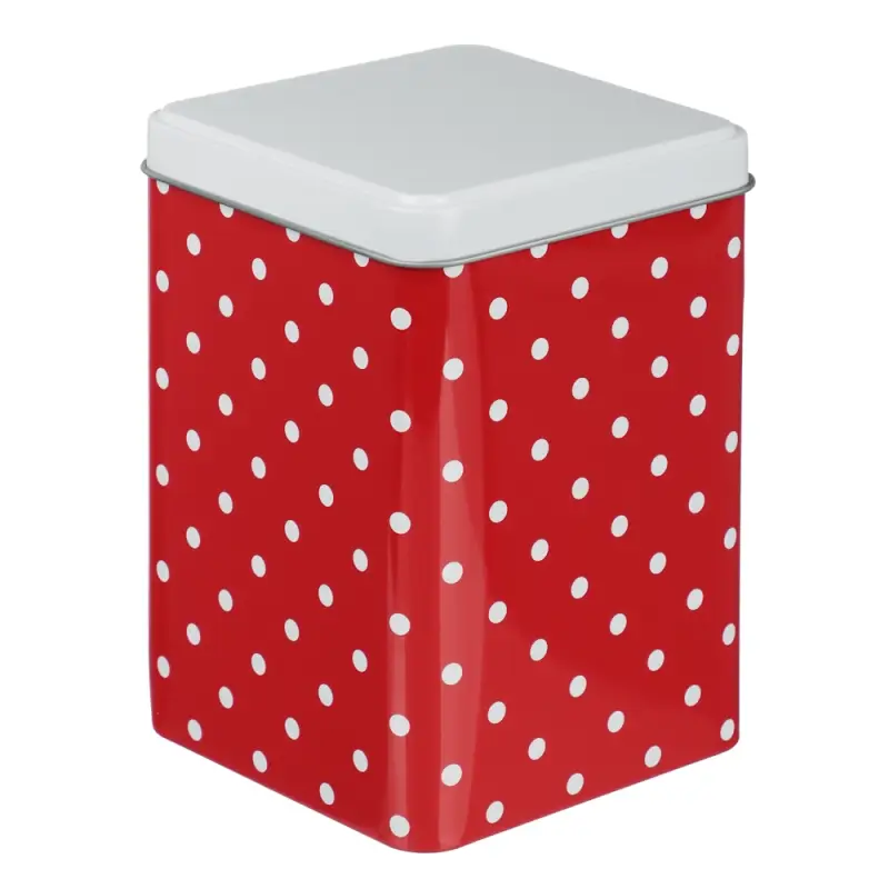 Банки для сыпучих продуктов тм VETTA, Горошек, 10x10x15см, жесть