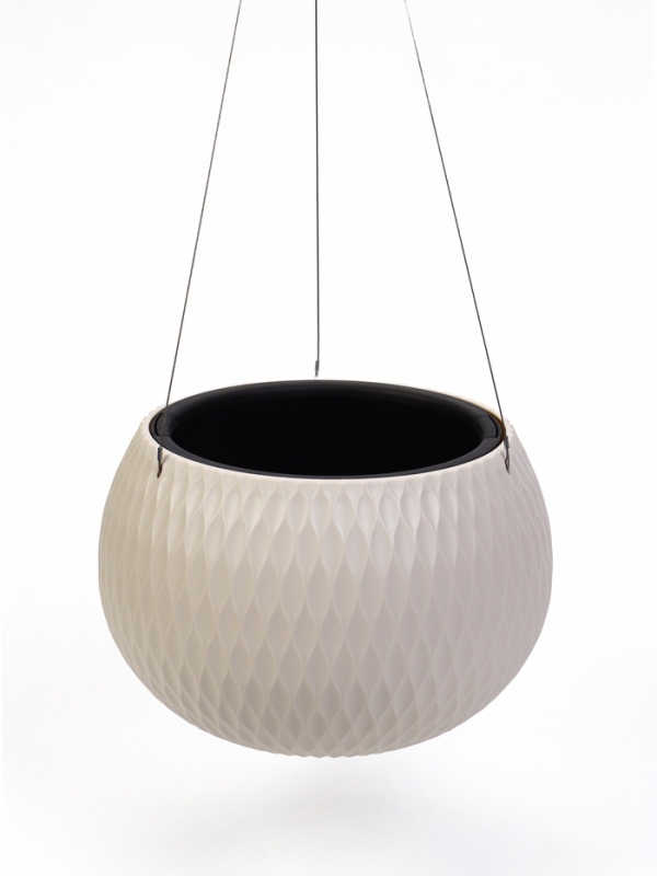 Кашпо Кашпо "Жемчужина" 4л подвесное, бежевый