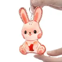 Игрушка брелок своими руками "Зайка"