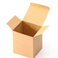 Коробка складная крафт 10х8,8х11,8 см