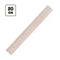 Линейка деревянная ЛМП 200 Calligrata, 20 см