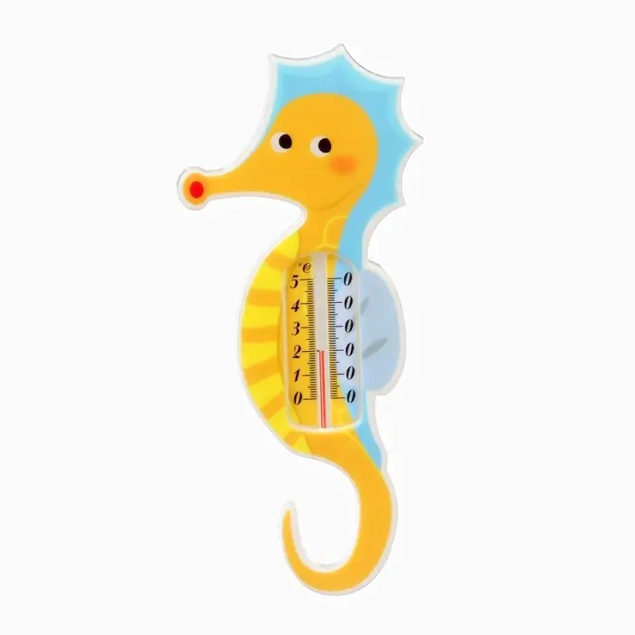 Термометр для ванной &laquo;Морской конек&raquo;, желтый
