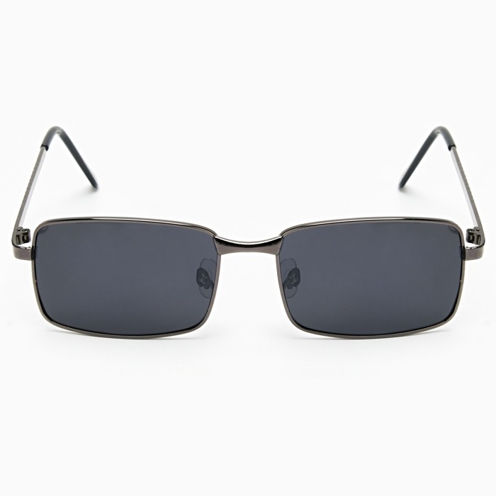 Очки солнцезащитные OneSun, поляризационные, UV 400, дужка 14 см, ширина 14.5 см, линза 3.5×5.5 см, серые