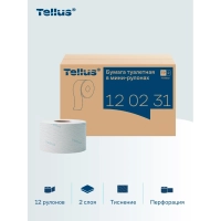 Бумага туалетная д/дисп Торк/Tellus T2 Комфорт в мини 2сл 12рул/уп_120231