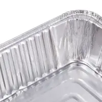 Набор алюминиевых форм для приготовления тм VETTA, алюминий, 22х15,5х4,5см, дно 18x11,5см, 1050мл, L