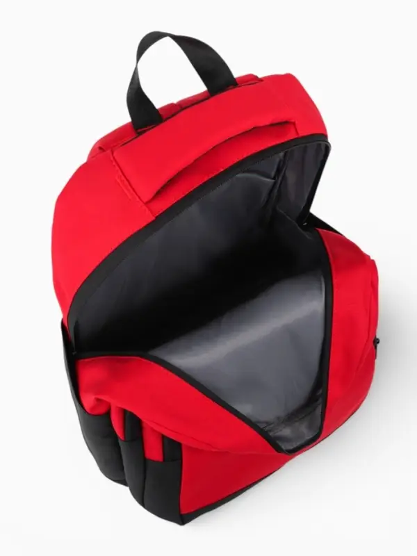 Рюкзак, водонепроницаемое дно, 2 отделения, 3 кармана, 31&times;14.5&times;45 см, красный