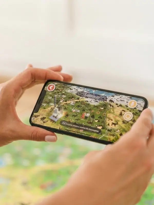 Карта России для детей &laquo;Карта Нашей Родины&raquo;, 101&times;69 см, ламинированная