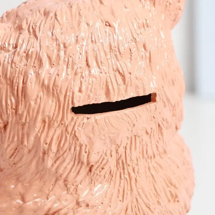 Копилка для денег &laquo;Мишка с сердцем&raquo;, гипс, 16.5&times;18.5 см