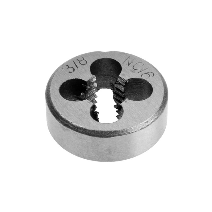 Плашка дюймовая ТУНДРА, 3/8 Плашка дюймовая ТУНДРА, 3/8"