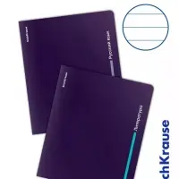 Набор предметных тетрадей ErichKrause Indigo, 12 предметов, 48 листов, с пластиковой обложкой