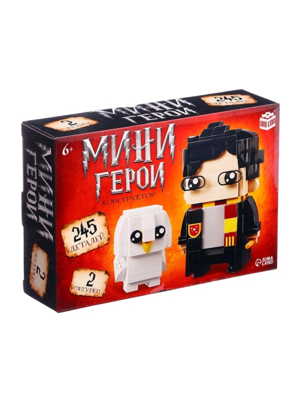 UNICON Конструктор  UNICON Конструктор "Мини Герои", Волшебник с питомцем