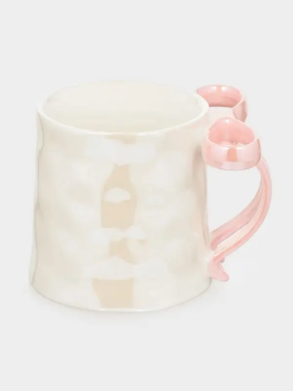 Кружка 350 ид Кружка 350 ид "Бантик" 8,5х9 см розовый бант