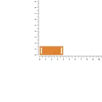 Лейбл из ПВХ Kova, оранжевый