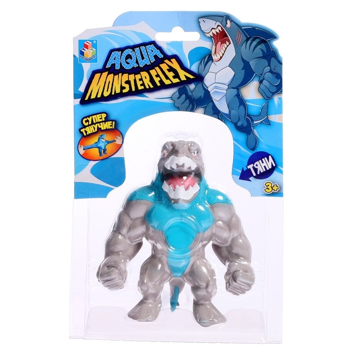 Тянущаяся фигурка Monster flex Aqua, 14 см, 14 видов, МИКС Тянущаяся фигурка Monster flex Aqua, 14 см, 14 видов, МИКС