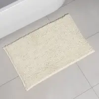 Коврик для дома LaDо́m, букли, плотность 1400 г, 50&times;80 см, белый