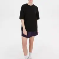 Джемпер с коротким рукавом Siluetti Volumica, черный, размер XL/XXL