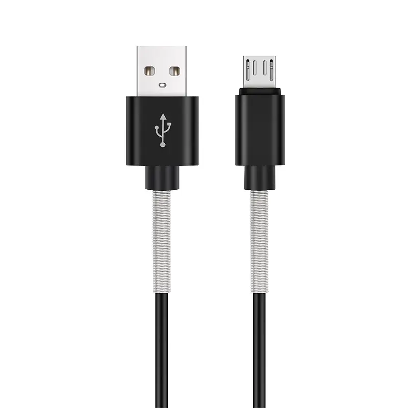 Кабель AVS micro USB (1м USB 2.0) усиленный MR-361S (пакет)