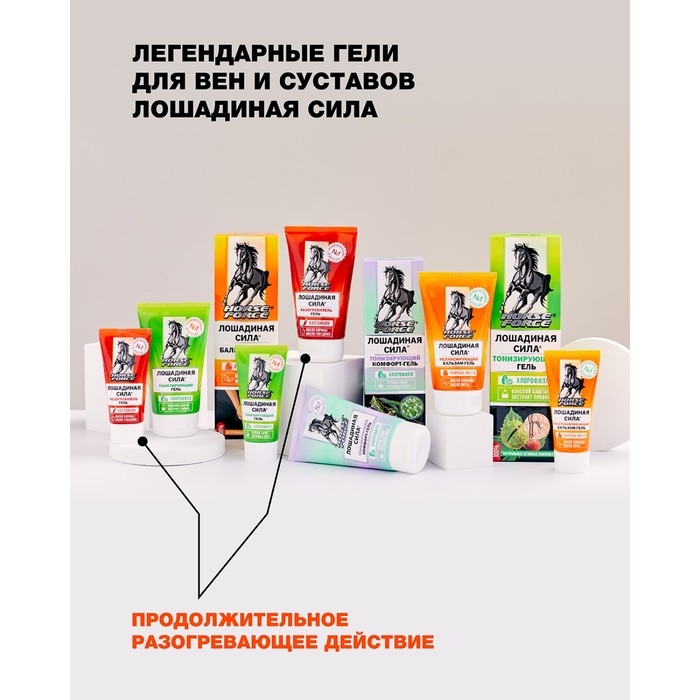 Гель Разогреватель Лошадиная сила, 125 мл Гель Разогреватель Лошадиная сила, 125 мл
