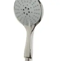 Лейка для душа ZEIN Z3533, d=120 мм, 5 режимов, хром/серый