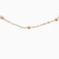 Набор 2 предмета: 3 колье, 3 пары пусет &laquo;Эстетика&raquo;, сердце, белый в золоте, 32 см