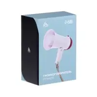 Мегафон ручной Luazon Rad-02, 5 Вт, дальность до 50 м, запись 10 сек, 3 режима, белый