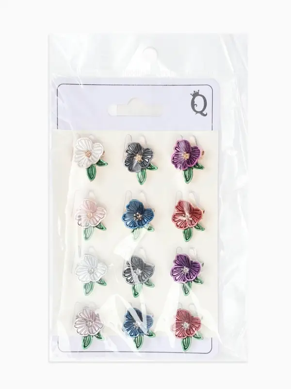 Брошь &laquo;Цветок Орхидея&raquo;, МИКС