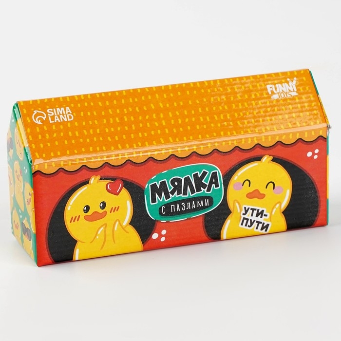 Антистресс сквиш мялка с пазлом «Утка» Антистресс сквиш мялка с пазлом «Утка»