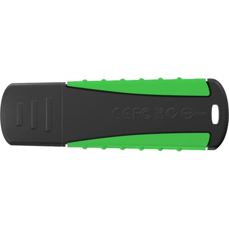 Флеш-память Transcend JetFlash 810, 64Gb, USB 3.1 G1, ч/зел, TS64GJF810