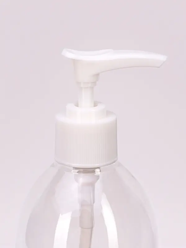 Бутылочка для хранения, с дозатором, 270 мл, белая, прозрачная