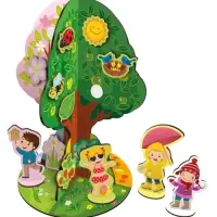 Игра развивающая на липучках "Времена года" 05948