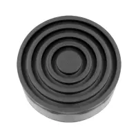 Опора резиновая для подкатного домкрата AVS RFJ-105 (D-105 мм, H-35 мм)