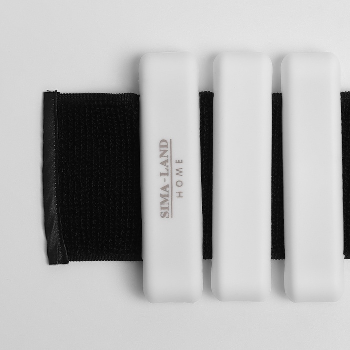 Утяжелители Sima-Land home, 2 шт., 0.85 кг, цвет белый, для рук и ног Утяжелители Sima-Land home, 2 шт., 0.85 кг, цвет белый, для рук и ног