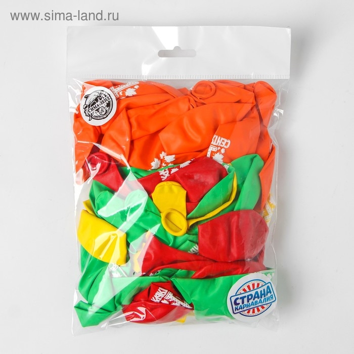 Воздушные шары латексные 12" «1 сентября», миксы, 50 шт.