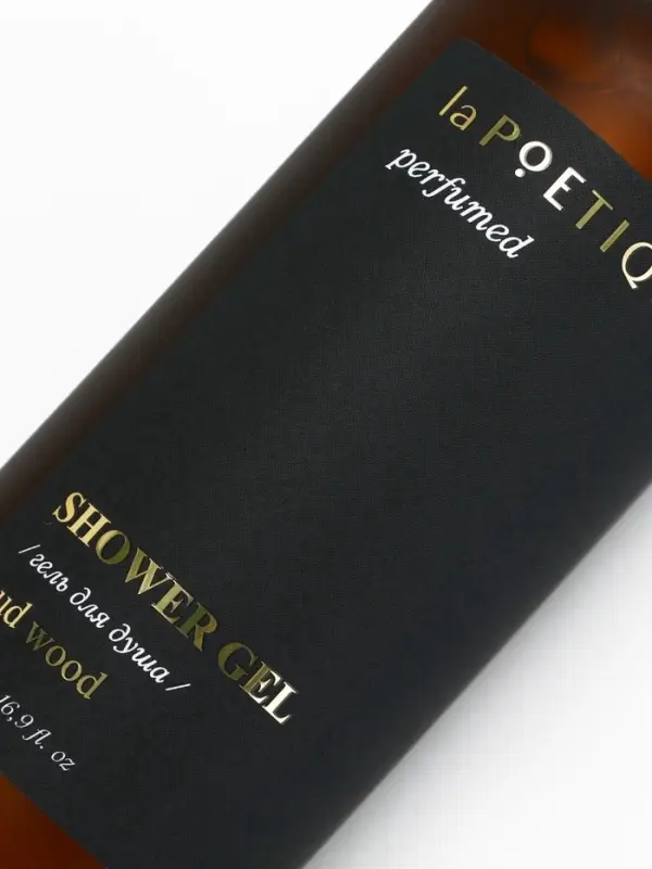 Гель для душа парфюмированный laPOETIQUE, 500 мл, аромат Oud wood