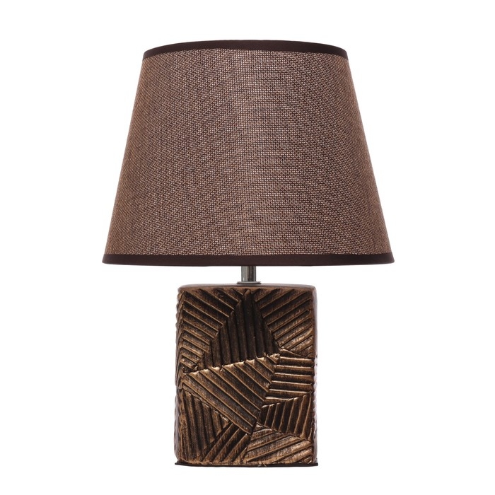 Настольная лампа Версалия E14 40Вт черно-золотая 22х22х31 см Настольная лампа Версалия E14 40Вт черно-золотая 22х22х31 см